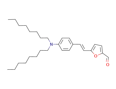 5-[(1E)-2-[4-(dioctylamino)phenyl]ethenyl]-2-furanecarboxaldehyde