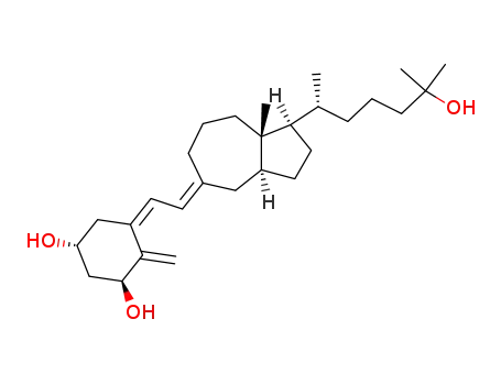 Molecular Structure of 145459-22-9 (8(14)a-homocalcitriol)