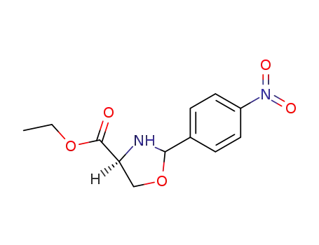 (S)-2-(4-Nitro-phenyl)-oxazolidine-4-carboxylic acid ethyl ester