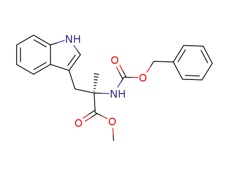methyl α-methyl-N-<(phenylmethoxy)carbonyl>-D-tryptophanate