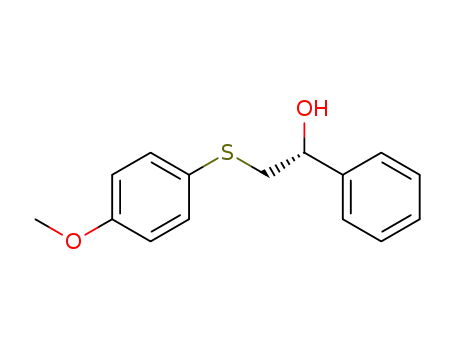 (R)-2-<(4-methoxyphenyl)sulfanyl>-1-phenylethanol
