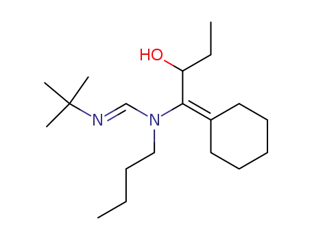 Methanimidamide,
N-butyl-N-(1-cyclohexylidene-2-hydroxybutyl)-N'-(1,1-dimethylethyl)-