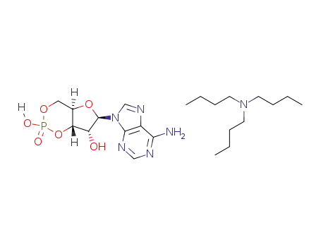tri-n-butylammonium salt of (-)-adenosine cyclic 3',5'-phosphate