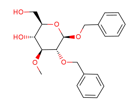 benzyl 2-O-benzyl-3-O-methyl-β-D-glucopyranoside