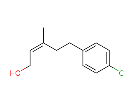 5-(4-chlorophenyl)-3-methylpent-2-en-1-ol