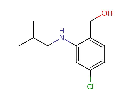 Benzenemethanol, 4-chloro-2-[(2-methylpropyl)amino]-