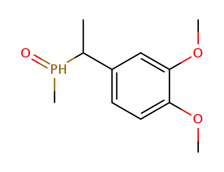 Phosphine oxide, [1-(3,4-dimethoxyphenyl)ethyl]methyl-
