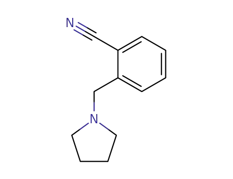 Molecular Structure of 135277-07-5 (2-(PYRROLIDIN-1-YLMETHYL)BENZONITRILE)