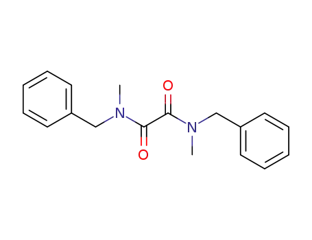 Molecular Structure of 14288-21-2 (Ethanediamide, N,N'-dimethyl-N,N'-bis(phenylmethyl)-)