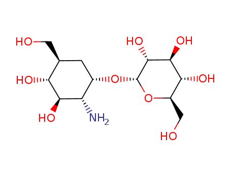 (2-AMINO-3,4-DIHYDROXY-5-HYDROXYMETHYL-1-CYCLOHEXYL)GLUCOPYRANOSIDECAS