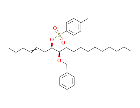 (7R,8R)-8-(benzyloxy)-7-(p-toluenesulfonyloxy)-2-methyloctadec-4-ene