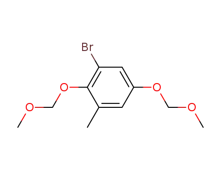 1-Bromo-2,5-bis(methoxymethoxy)-3-methylbenzene