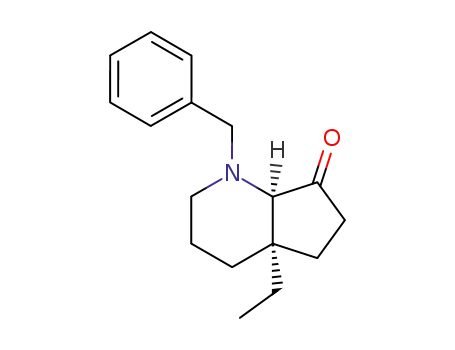 cis-(+/-)-4a-ethyloctahydro-1-(phenylmethyl)-7H-1-pyridin-7-one