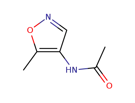 Molecular Structure of 100499-63-6 (N-(5-METHYL-4-ISOXAZOLYL)ACETAMIDE)
