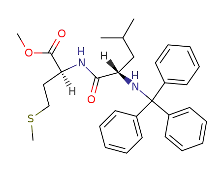 L-Methionine, N-[N-(triphenylmethyl)-L-leucyl]-, methyl ester
