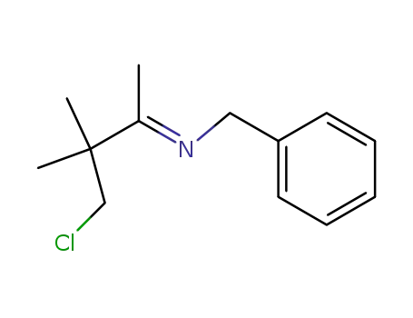 Benzyl-[3-chloro-1,2,2-trimethyl-prop-(E)-ylidene]-amine