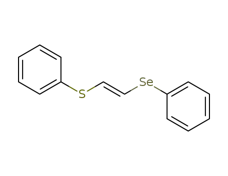 Benzene, [[2-(phenylseleno)ethenyl]thio]-, (E)-