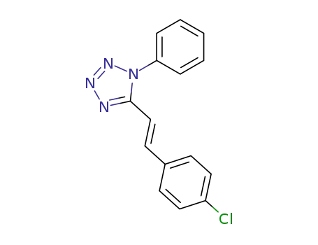 (E)-5-(4-chlorostyryl)-1-phenyl-1H-tetrazole