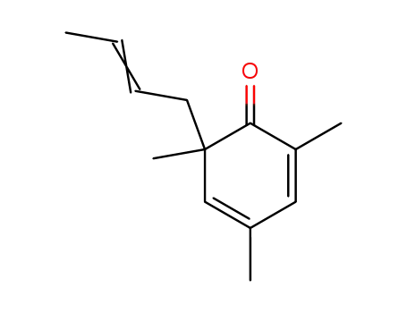 6-((E)-But-2-enyl)-2,4,6-trimethyl-cyclohexa-2,4-dienone
