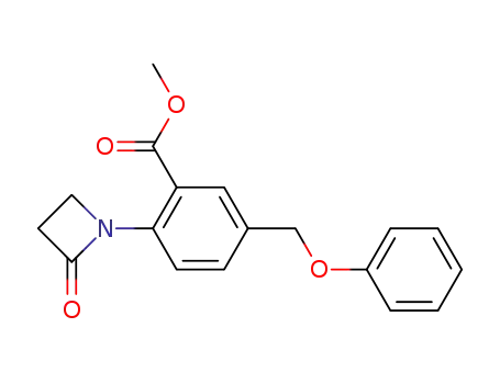 Methyl 2-(2-oxoazetidin-1-yl)-5-(phenoxymethyl)benzoate