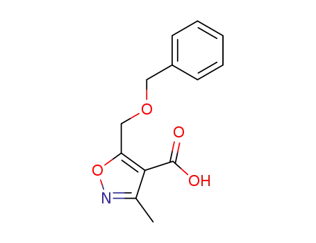 5-Benzyloxymethyl-3-methylisoxazole-4-carboxylic acid