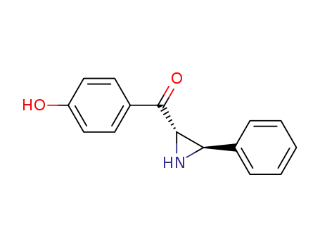 (4-Hydroxy-phenyl)-((2S,3R)-3-phenyl-aziridin-2-yl)-methanone