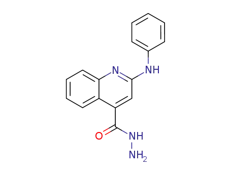 2-Phenylamino-quinoline-4-carboxylic acid hydrazide