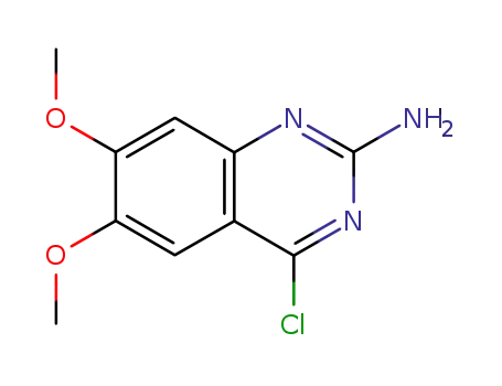 Molecular Structure of 221698-39-1 (2-AMINO-4-CHLORO-6,7-DIMETHOXYQUINAZOLINE)