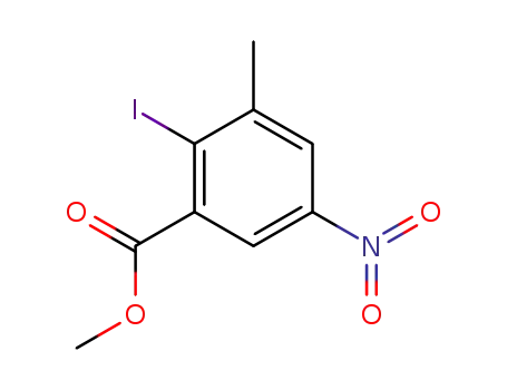 methyl 2-iodo-3-methyl-5-nitrobenzoate