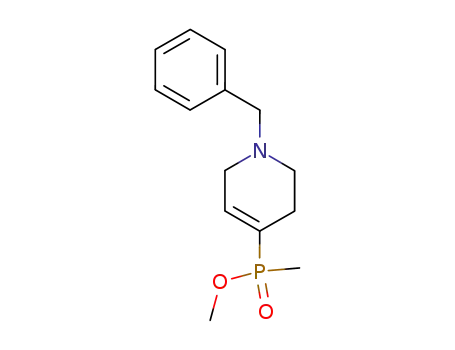 (1-Benzyl-1,2,3,6-tetrahydro-pyridin-4-yl)-methyl-phosphinic acid methyl ester