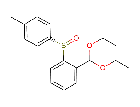 (S)-2-(p-tolylsulfinyl)benzaldehyde diethyl acetal