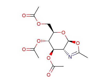 2-methyl-(2-acetamido-3,4,6-tri-O-acetyl-1,2-dideoxy-β-D-glucopyrano)-<2,1-d>-2-oxazoline