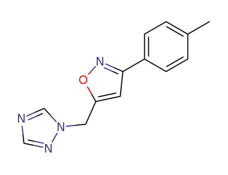 1H-1,2,4-Triazole, 1-[[3-(4-methylphenyl)-5-isoxazolyl]methyl]-