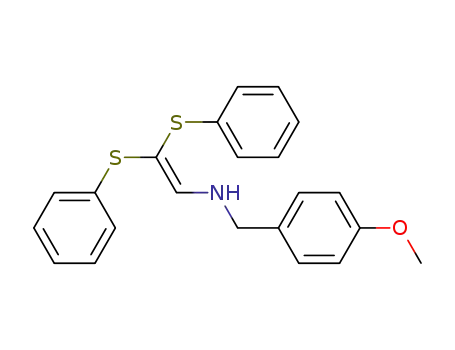 (2,2-Bis-phenylsulfanyl-vinyl)-(4-methoxy-benzyl)-amine