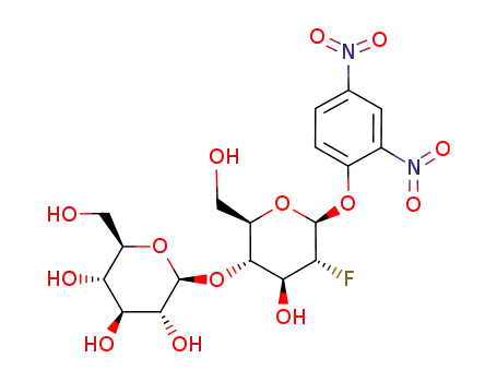 Molecular Structure of 154862-23-4 (2',4'-dinitrophenyl-2-deoxy-2-fluorocellobioside)