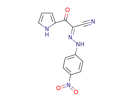 2-[(4-nitro-phenyl)-hydrazono]-3-oxo-3-(pyrrol-2-yl)-propanenitrile