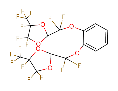 1,2-bis(perfluoro-2-hydro-4-methyl-1,3-dioxolan-2-ylmethoxy)benzene