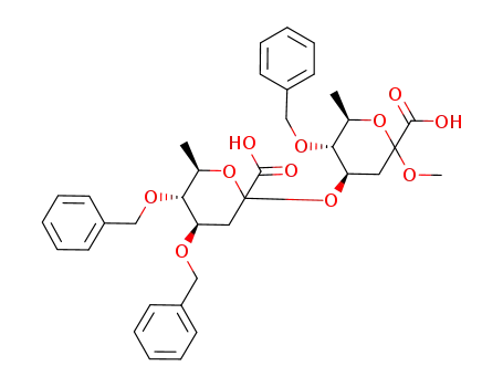 C<sub>36</sub>H<sub>42</sub>O<sub>11</sub>