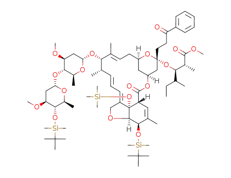 C<sub>72</sub>H<sub>118</sub>O<sub>17</sub>Si<sub>3</sub>