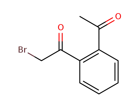 Molecular Structure of 823810-77-1 (1-acetyl-2-(bromoacetyl)benzene)