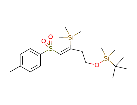 (1Z)-4-(dimethyl-t-butylsilyloxy)-2-trimethylsilyl-1-(p-tolylsulphonyl)but-1-ene