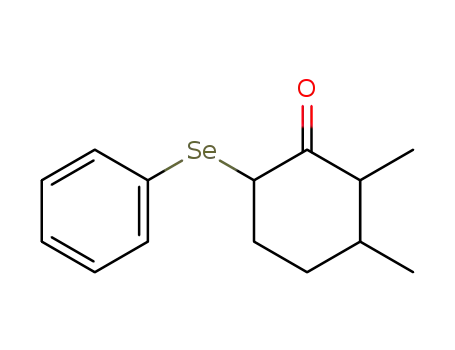 2,3-Dimethyl-6-phenylselanyl-cyclohexanone