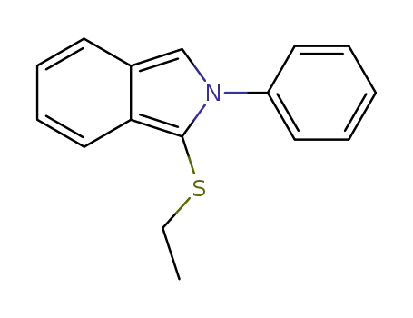 2H-Isoindole, 1-(ethylthio)-2-phenyl-