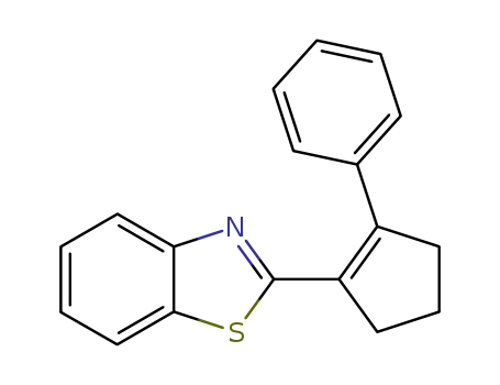 2-(2-Phenyl-cyclopent-1-enyl)-benzothiazole