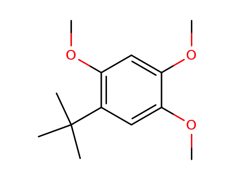 Molecular Structure of 1947-14-4 (1,2,5-trimethoxy-4-tert-butylbenzene)