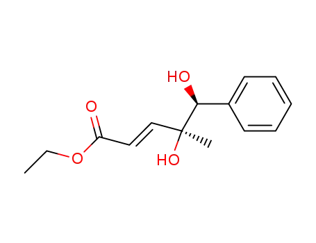 (S,E)-ethyl 4-hydroxy-4-((S)-hydroxy(phenyl)methyl)pent-2-enoate