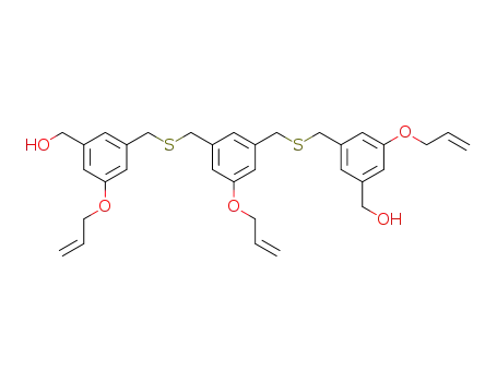 {3-allyloxy-5-[3-allyloxy-5-(3-allyloxy-5-hydroxymethyl-benzylsulfanylmethyl)-benzylsulfanylmethyl]-phenyl}-methanol