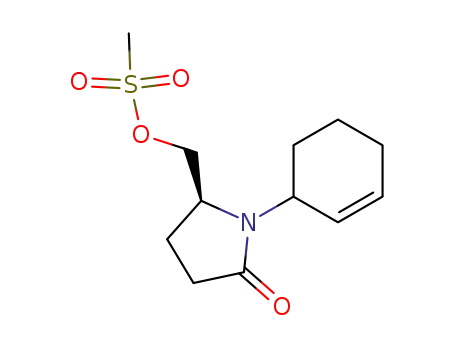 1-(2-cyclohexenyl)-5-hydroxymethyl-2-pyrrolidinone methanesulfonate