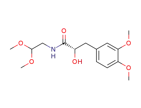 (S)-(-)-N-(2,2-Dimethoxyethyl)-3-(3,4-dimethoxyphenyl)-2-hydroxypropionamide