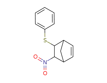 Bicyclo[2.2.1]hept-2-ene, 5-nitro-6-(phenylthio)-, (5-endo,6-exo)-